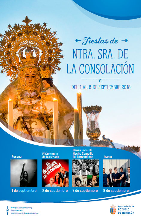 Fiestas en honor a Nuestra Señora de la Consolación 2018 Pozuelo de Alarcón